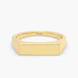 Signet Bar Ring