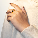 Signet Circle Ring