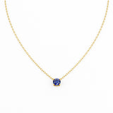 Blue Sapphire Necklace