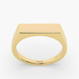 Signet Bar Ring