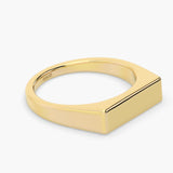 Signet Bar Ring