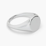 Signet Circle Ring