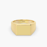 Signet Square Ring