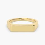 Signet Bar Ring