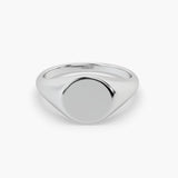 Signet Circle Ring